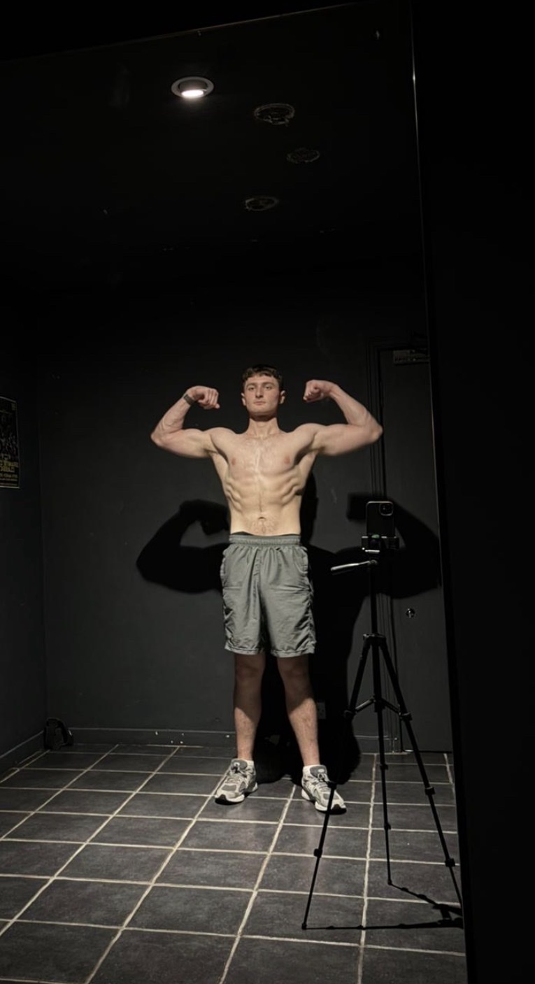 Client after, 75kg