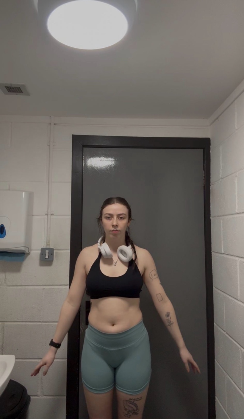 Client before, 64kg