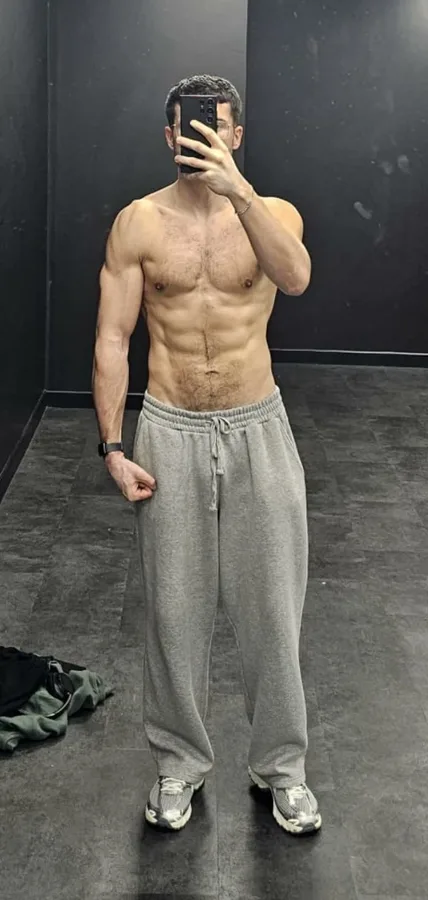 The same client after coaching, weighing 69kg